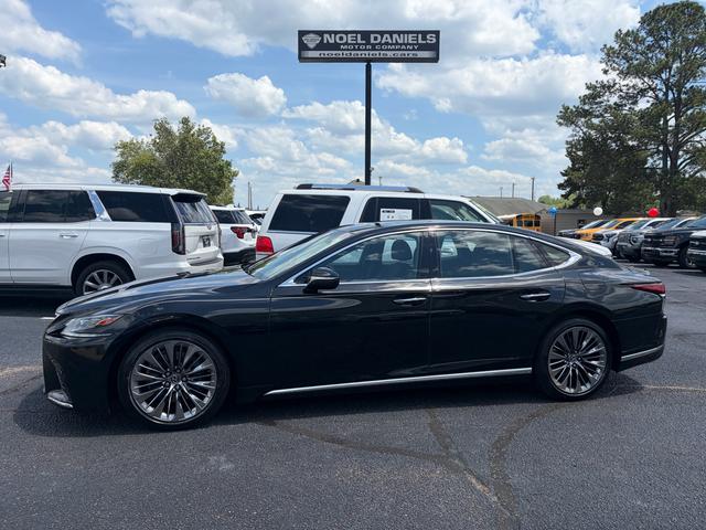 Black 2018 Lexus LS 500 F Sport AWD Sedan All-Wheel Drive Automatic