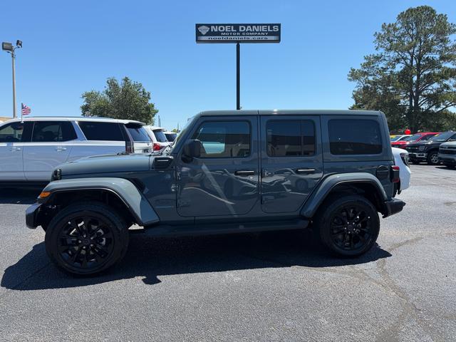 Gray 2025 Jeep Wrangler 4xe Sahara 4WD SUV / Crossover Four-Wheel Drive Automatic