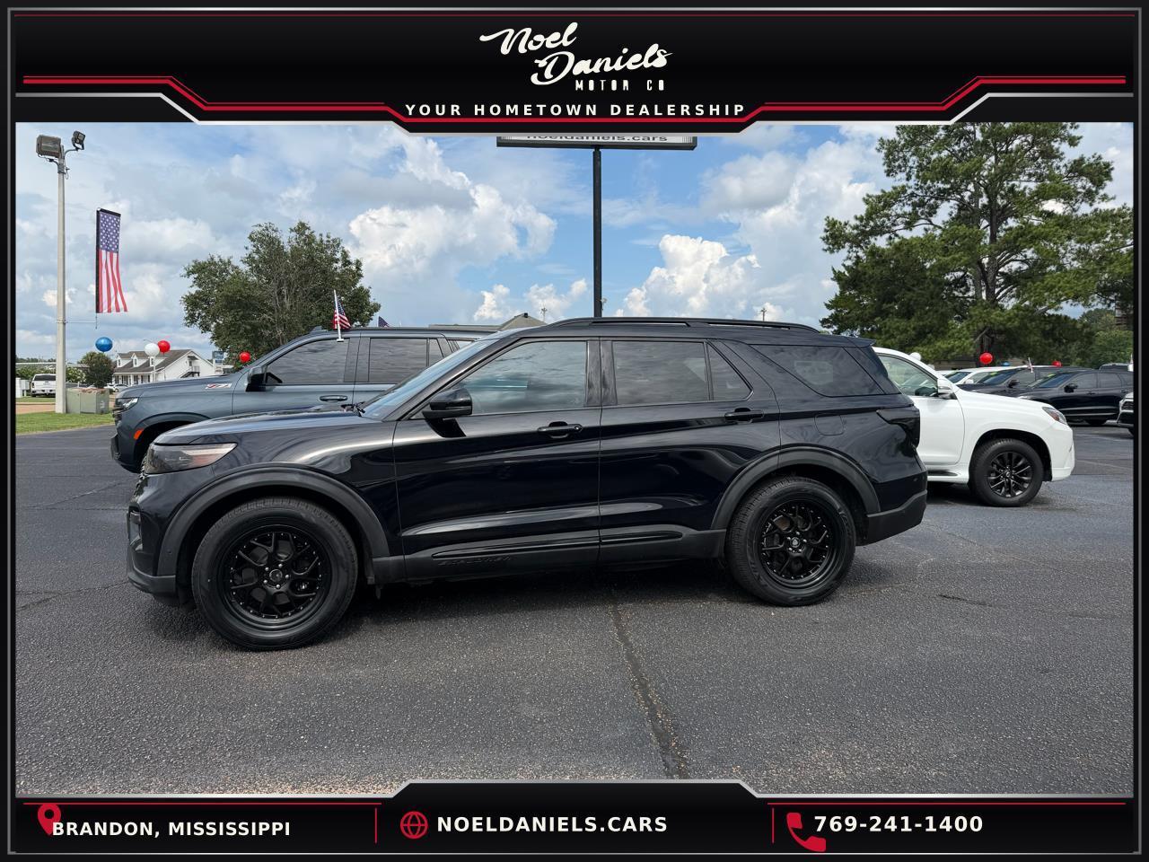 Black 2020 Ford Explorer SUV / Crossover All-Wheel Drive Automatic