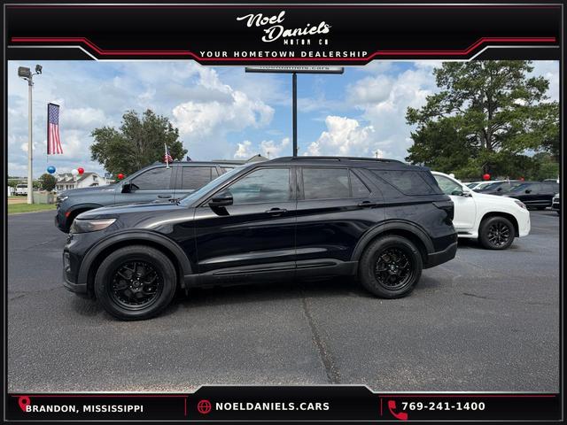 Black 2020 Ford Explorer SUV / Crossover All-Wheel Drive Automatic