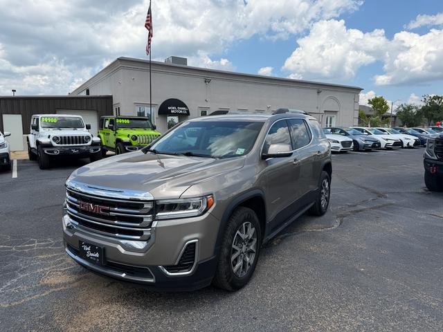 Gray 2023 GMC Acadia SUV / Crossover Four-Wheel Drive Automatic