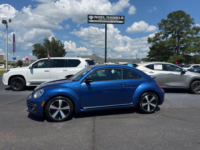 Blue 2014 Volkswagen Beetle Hatchback Front-Wheel Drive Automatic
