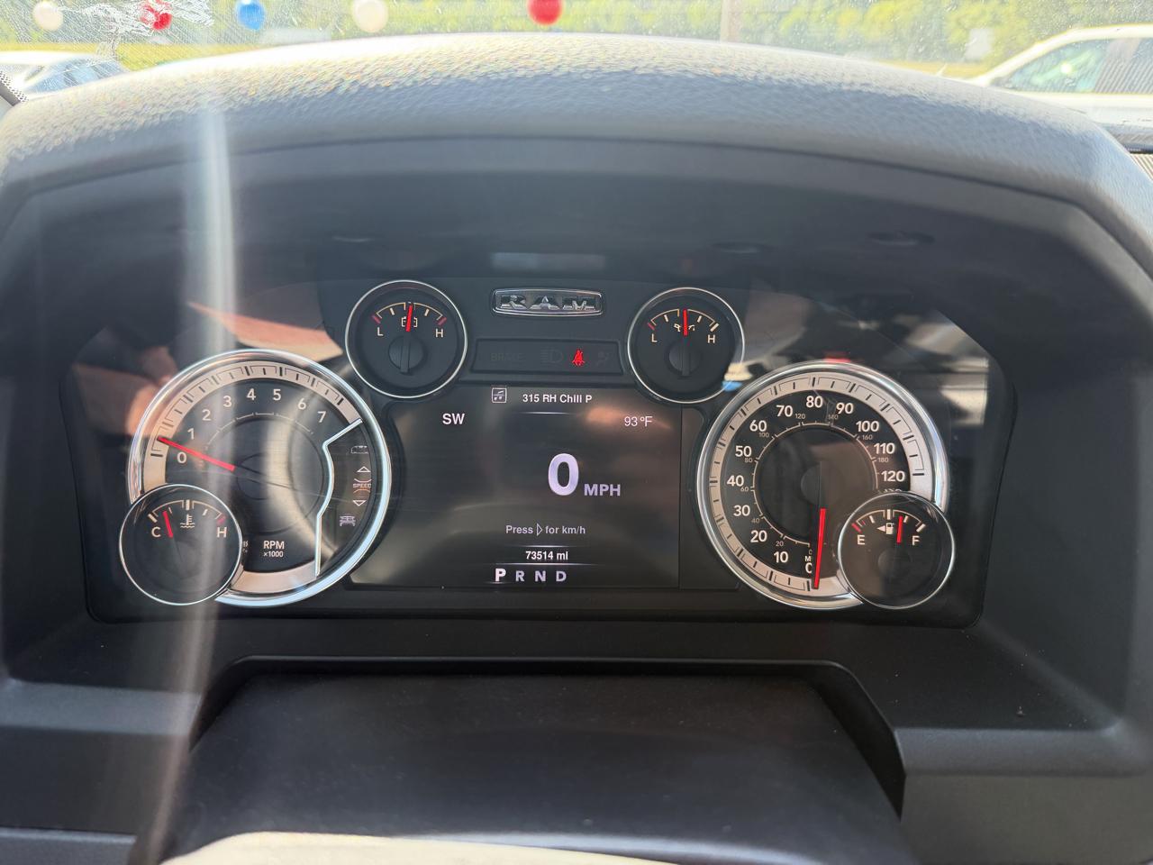 RAM 1500 SLT Crew Cab SWB 2WD 2016