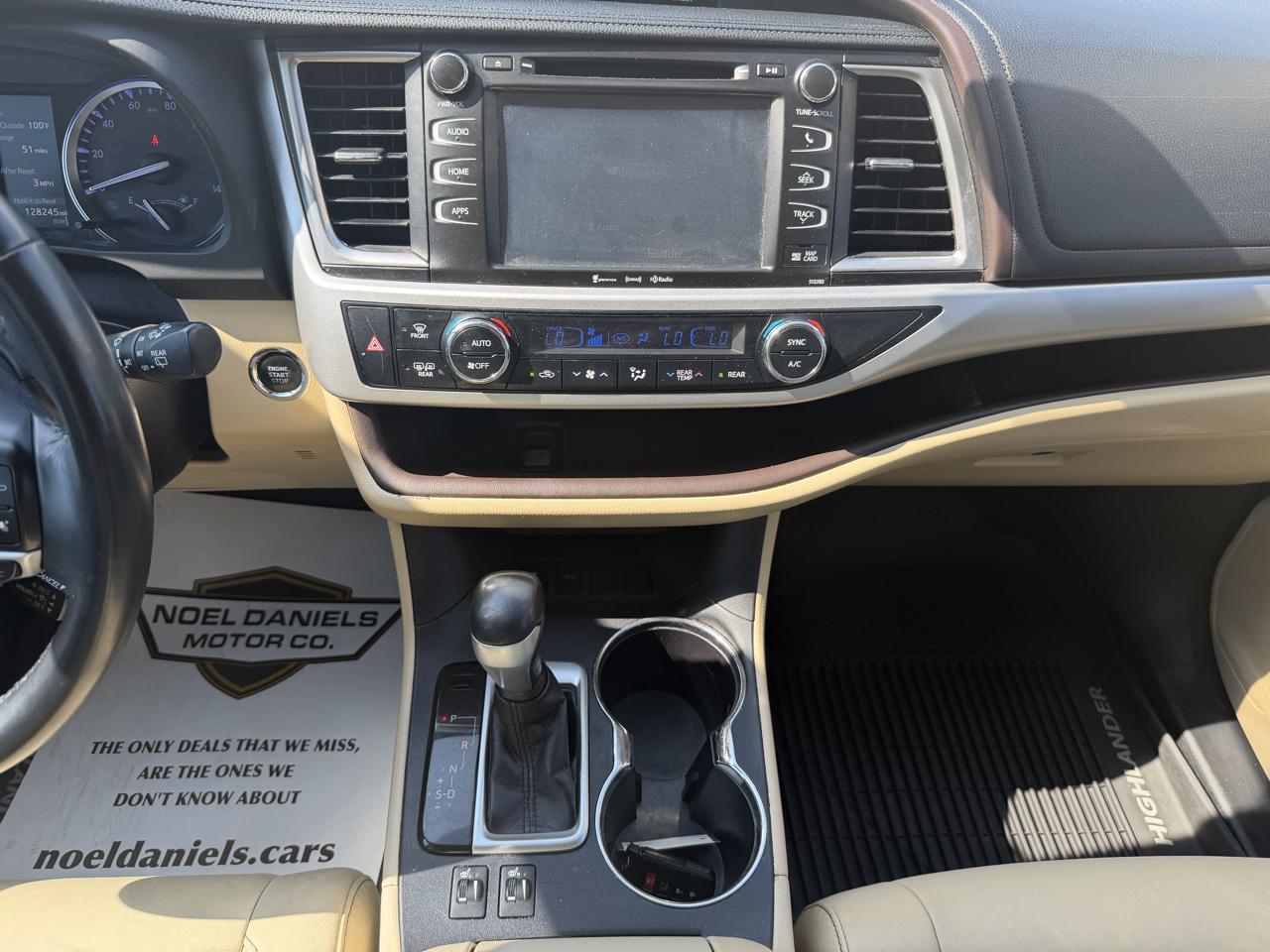 Toyota Highlander XLE FWD V6 2019