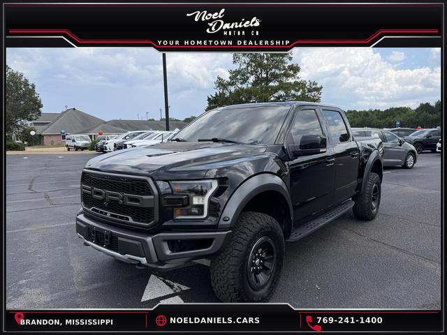 Black 2018 Ford F-150 Pickup Truck Four-Wheel Drive Automatic