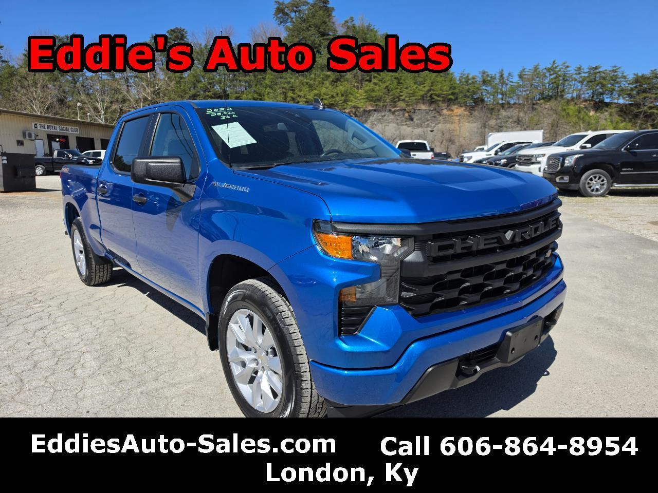 2022 Chevrolet Silverado 1500 4WD Crew Cab 157" Custom