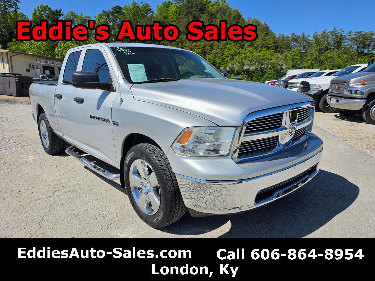 RAM 1500 4WD Quad Cab 140.5" ST 2011