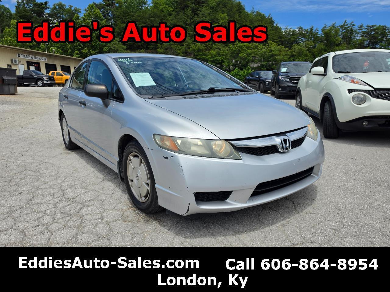 Honda Civic Sdn 4dr Man DX-G 2010