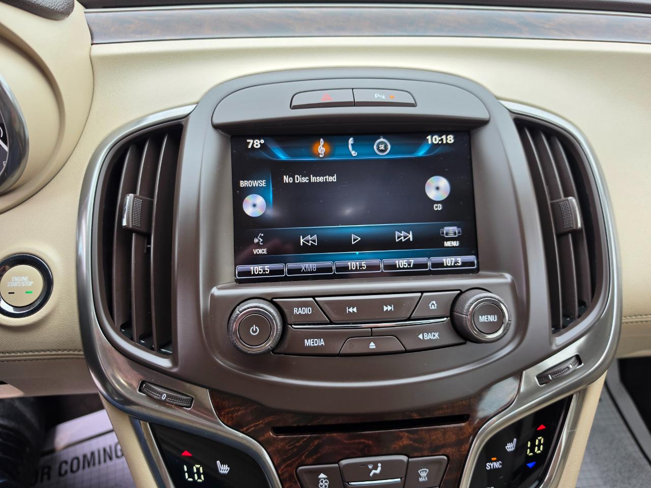 Buick LaCrosse 4dr Sdn Leather FWD 2014