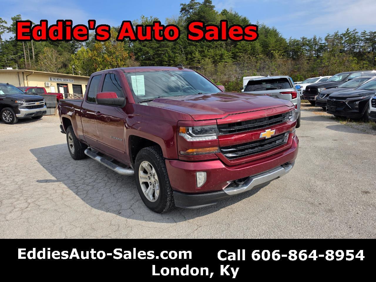 Chevrolet Silverado 1500 4WD Double Cab 143.5" LT w/2LT 2016