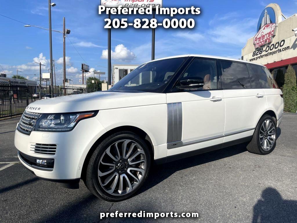 2017 Land Rover Range Rover V8 Supercharged Autobiography LWB