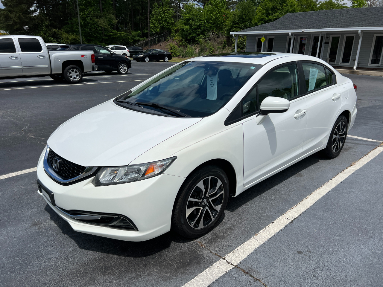 Used 2015 Honda Civic EX Sedan CVT for Sale in Rockingham NC 28379