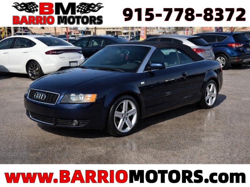 2004 Audi A4 1.8T Cabriolet