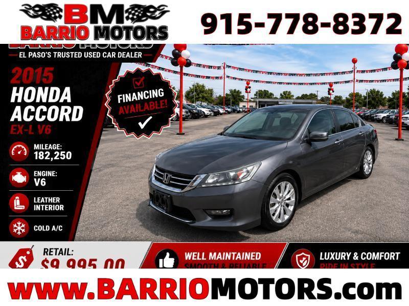 2015 Honda Accord EX-L V6 Sedan AT