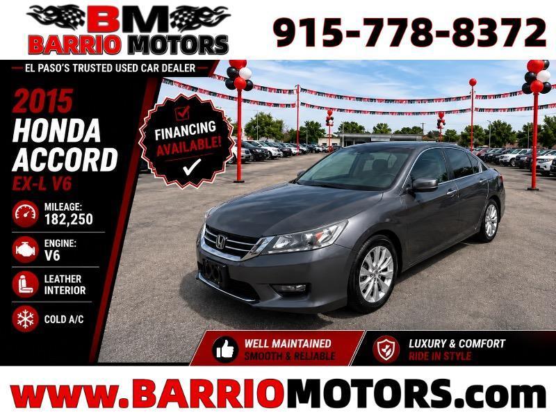2015 Honda Accord EX-L V6 Sedan AT