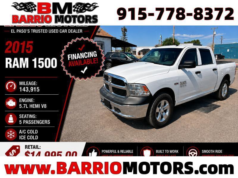 2015 RAM 1500 Tradesman Crew Cab SWB 4WD