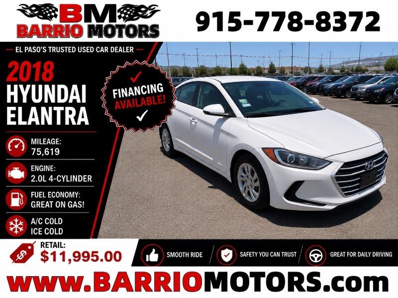 Hyundai Elantra SE 6AT 2018