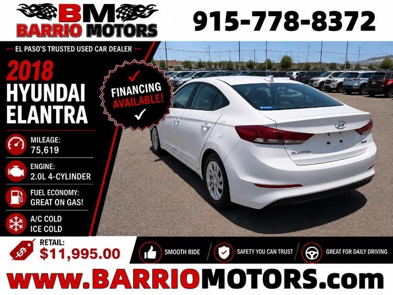 Hyundai Elantra SE 6AT 2018