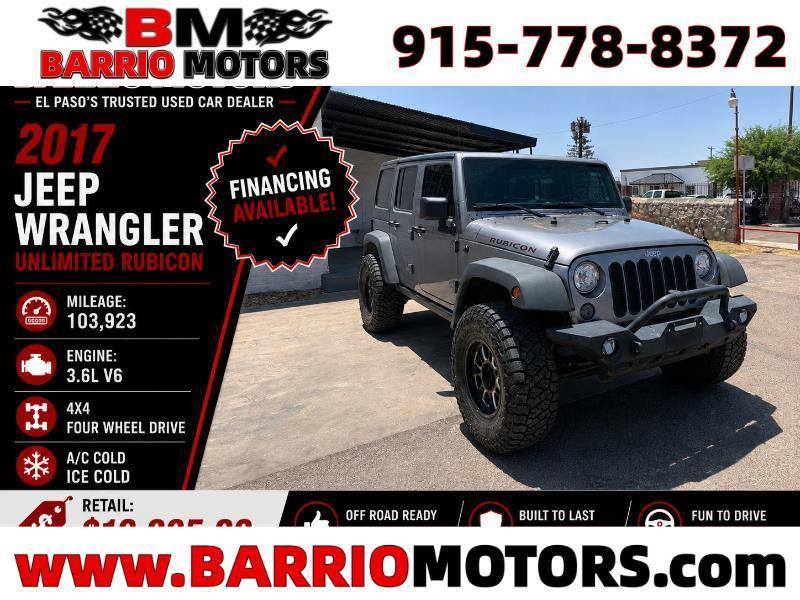 2017 Jeep Wrangler Unlimited Rubicon 4WD
