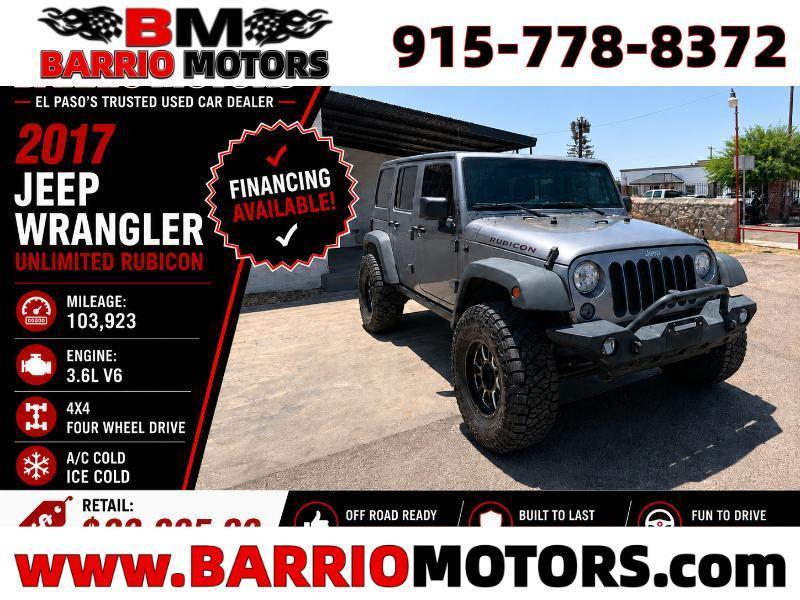 2017 Jeep Wrangler Unlimited Rubicon 4WD