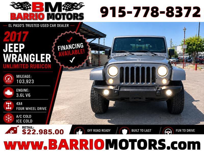 2017 Jeep Wrangler Unlimited Rubicon 4WD