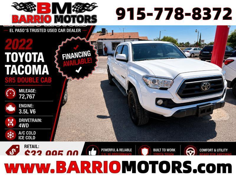 2022 Toyota Tacoma SR5 Double Cab Super Long Bed V6 6AT 4WD