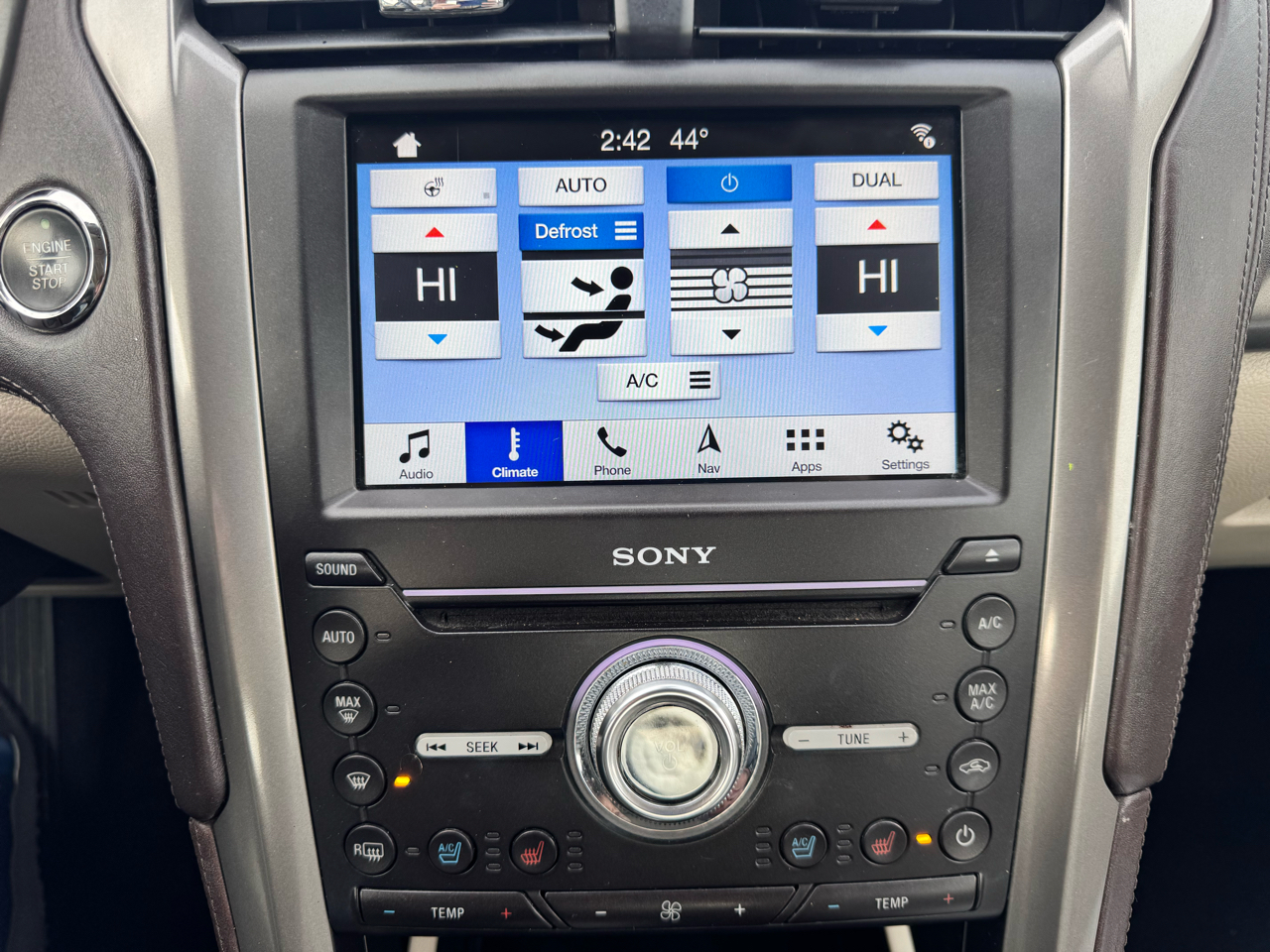 Ford Fusion Titanium AWD 2017