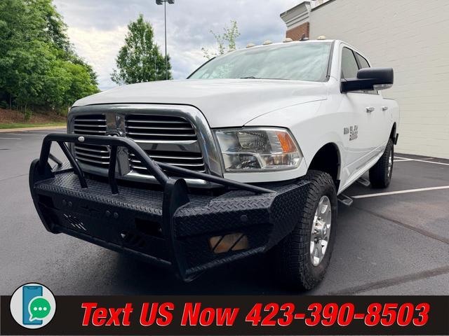 White 2017 RAM 2500 Big Horn Crew Cab 4WD Pickup Truck Four-Wheel Drive Automatic