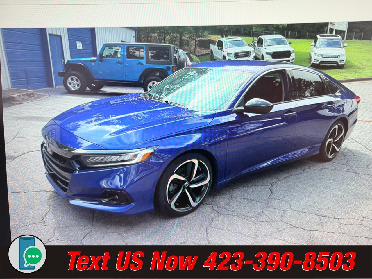 2021 Honda Accord Sedan Sport SE 1.5T CVT