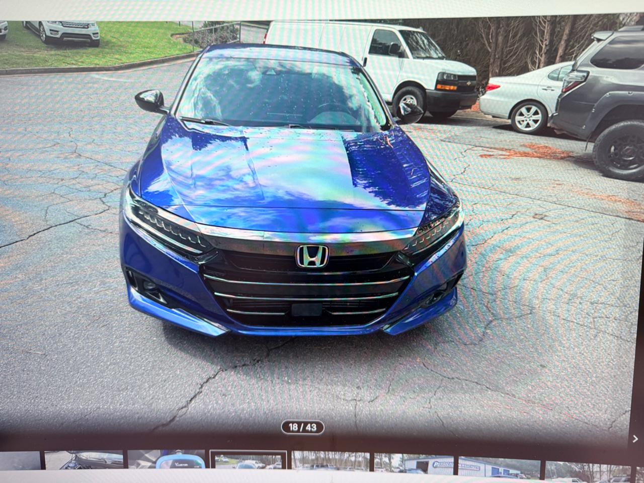 Honda Accord Sedan Sport SE 1.5T CVT 2021