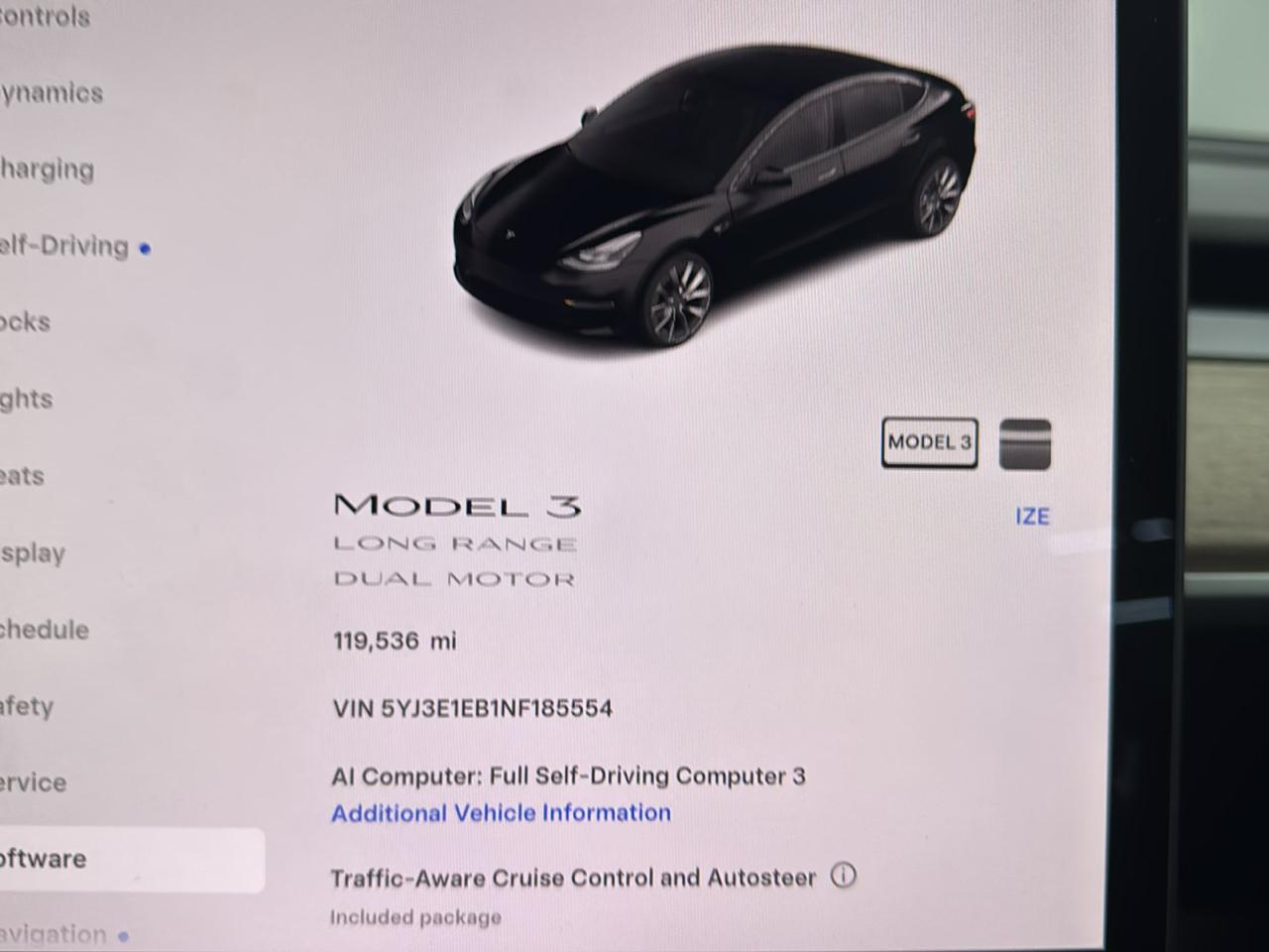 Tesla Model 3 Long Range AWD *Ltd Avail* 2022