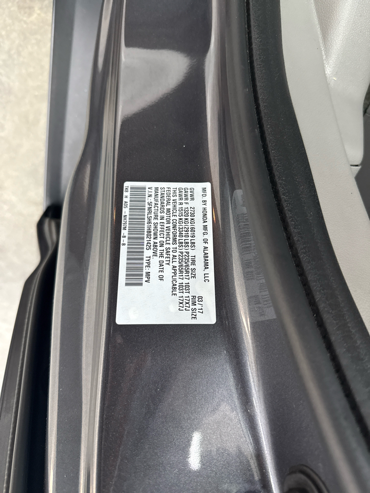 2017 Honda Odyssey EX-L photo 18