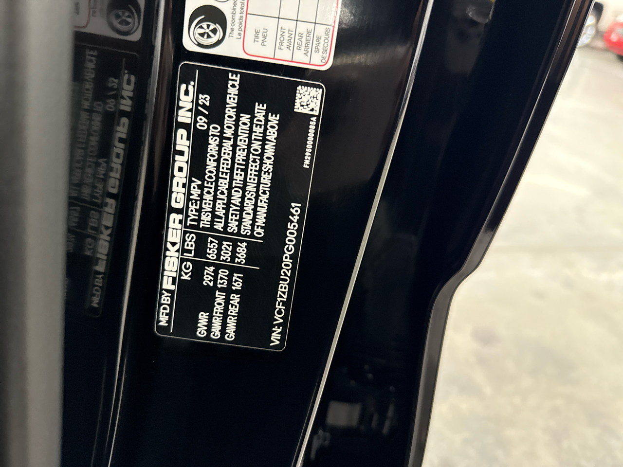 Fisker Ocean One AWD 2023 Fisker Ocean One AWD 2023