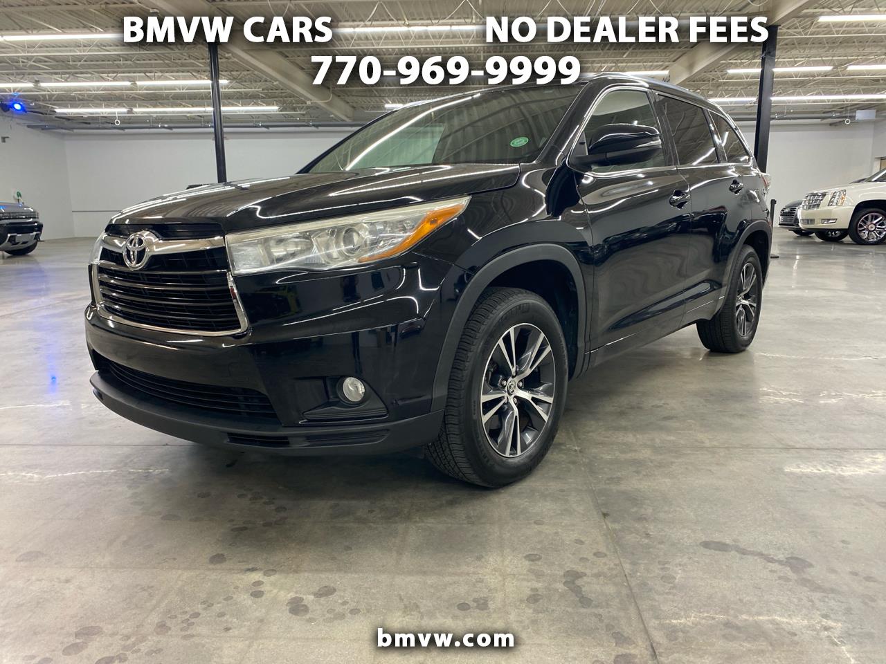 Toyota Highlander FWD 4dr V6 XLE (Natl) 2016 Toyota Highlander FWD 4dr V6 XLE (Natl) 2016