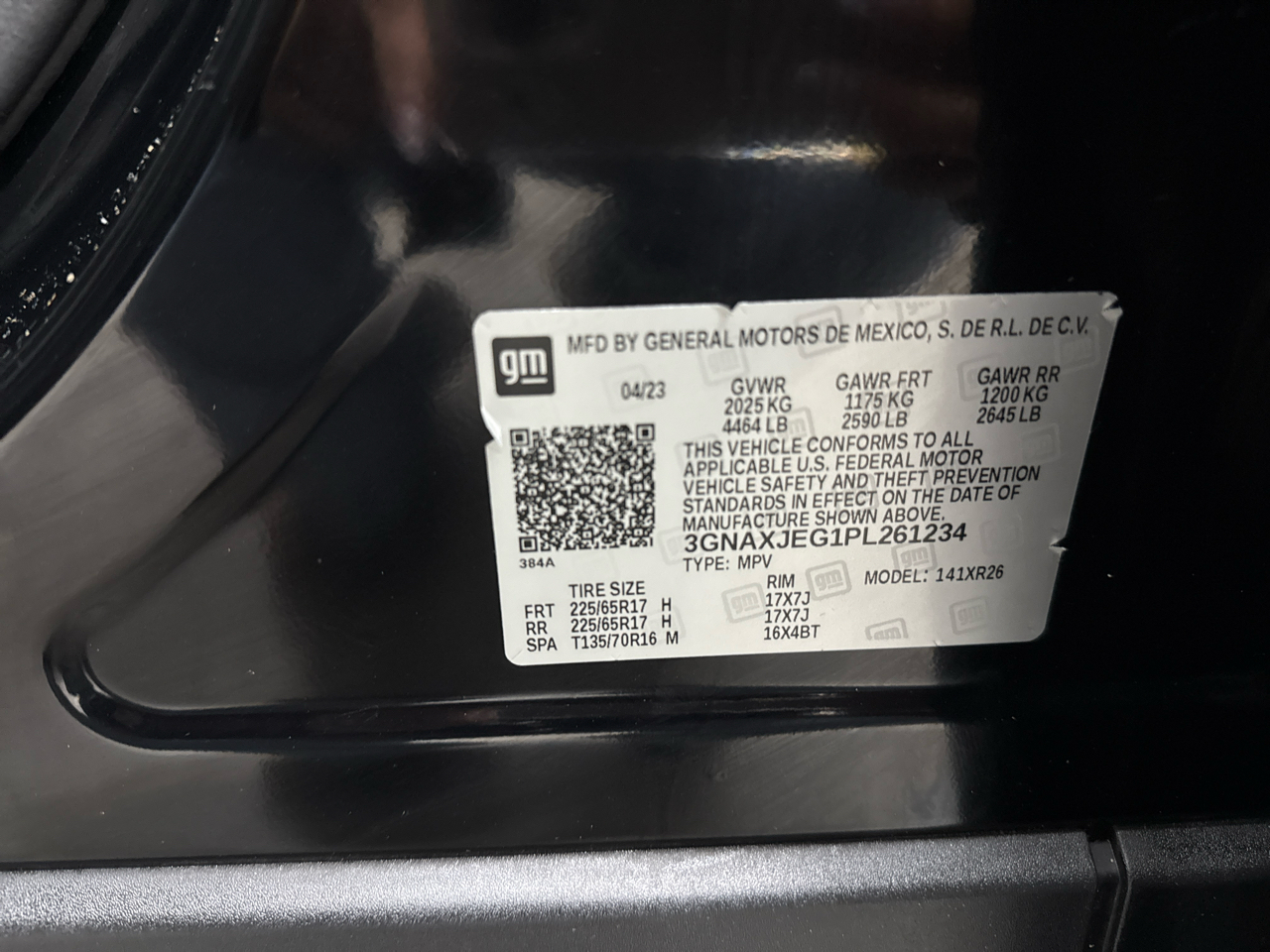 Chevrolet Equinox FWD 4dr LT 2023 Chevrolet Equinox FWD 4dr LT 2023