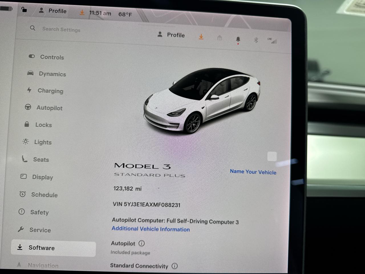 Tesla Model 3 Standard Range Plus RWD 2021
