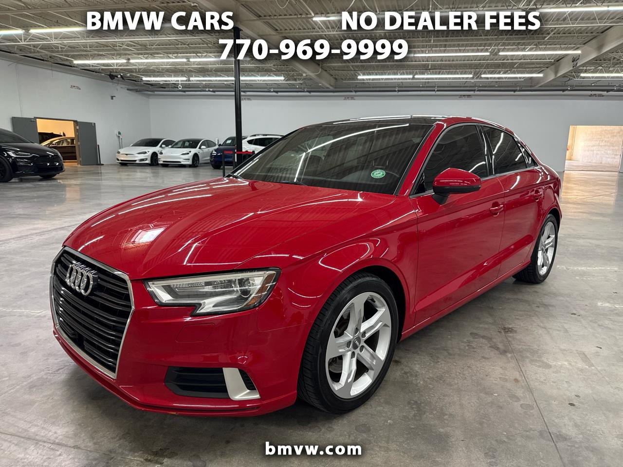 2018 Audi A3 Sedan 2.0 TFSI Tech Premium FWD