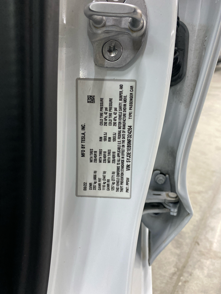 Tesla Model 3 Long Range AWD 2022