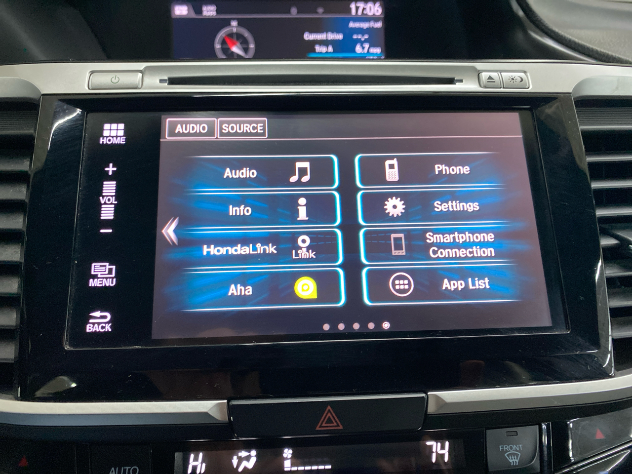 Honda Accord Sedan EX-L CVT 2017