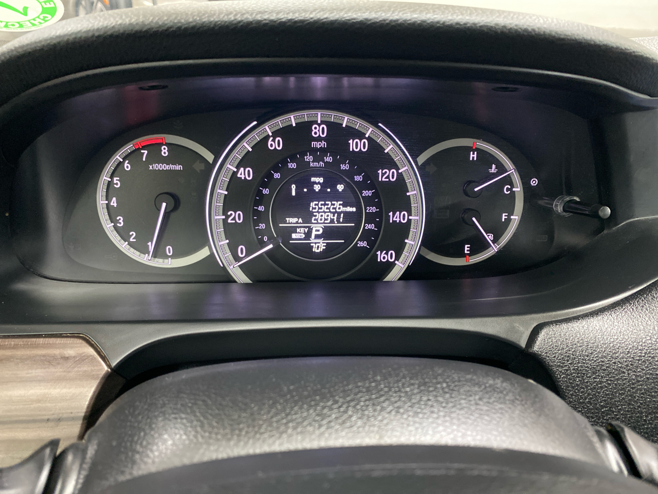 Honda Accord Sedan EX-L CVT 2017