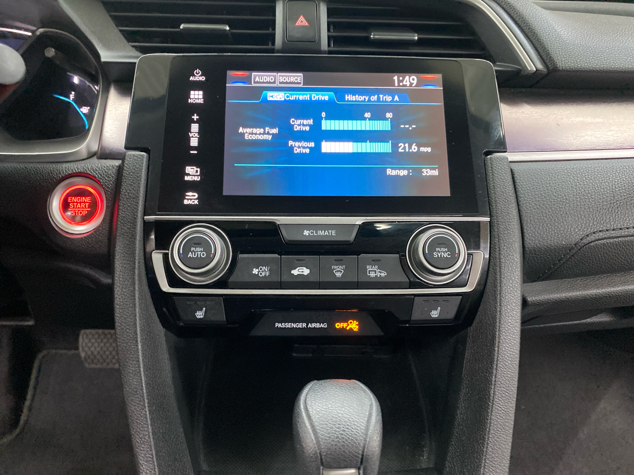 Honda Civic Sedan 4dr CVT EX-T 2016