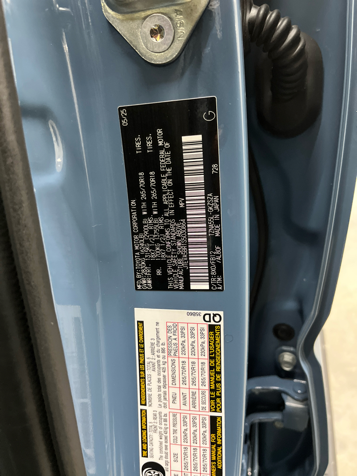 Toyota 4Runner TRD Off Road Premium 4WD (Natl) 2025