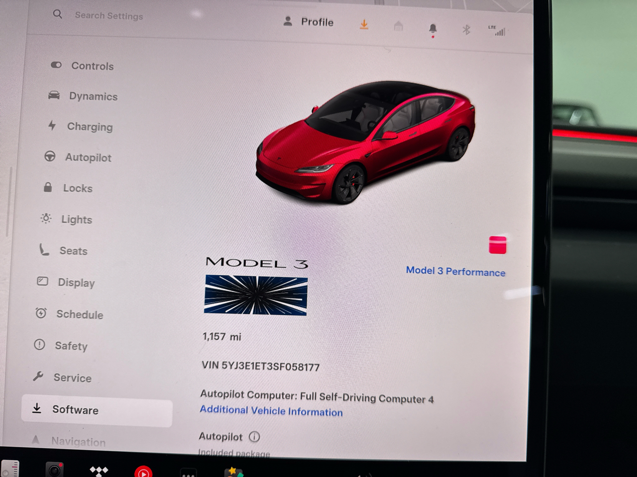 Tesla Model 3 Performance AWD 2025