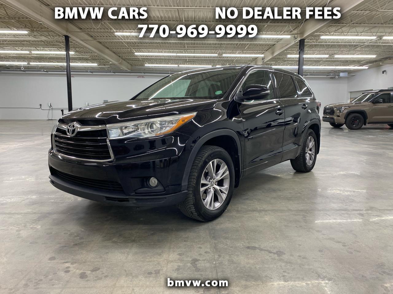 Toyota Highlander AWD 4dr V6 LE (Natl) 2016