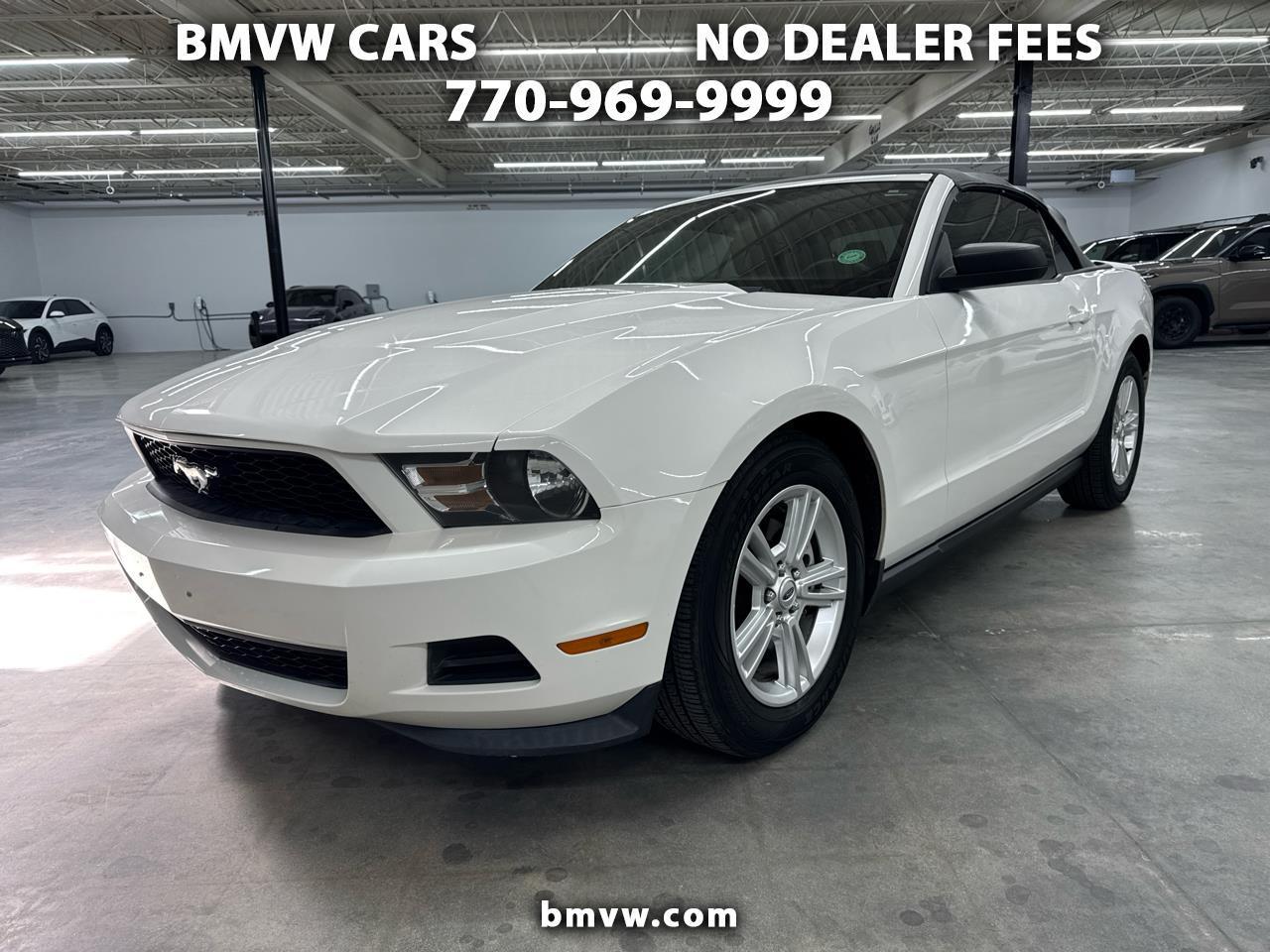 2012 Ford Mustang 2dr Conv V6