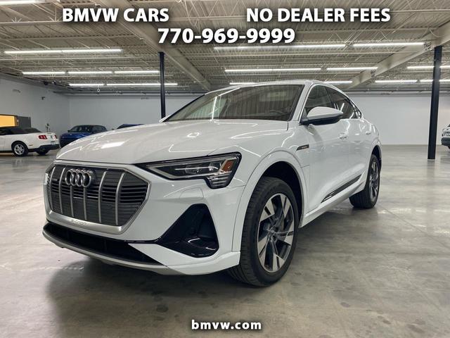 Silver 2021 Audi e-tron quattro Premium Sportback SUV / Crossover All-Wheel Drive