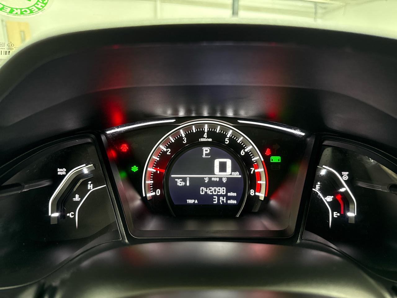 Honda Civic Sedan LX CVT 2018