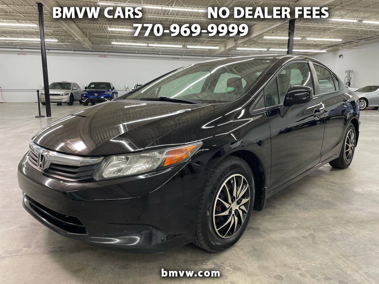 Honda Civic Sdn 4dr Auto LX 2012