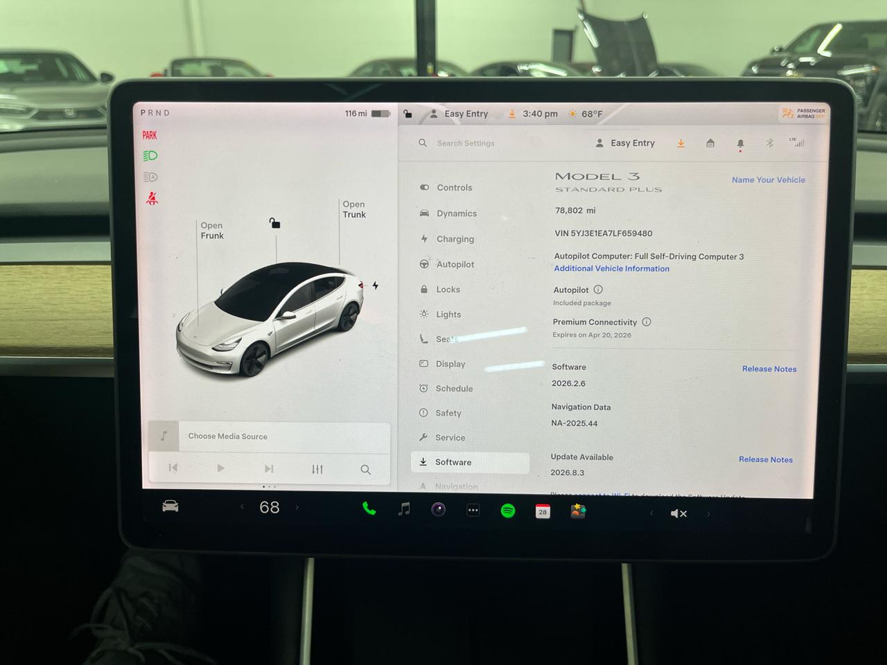 Tesla Model 3 Standard Range Plus RWD 2020