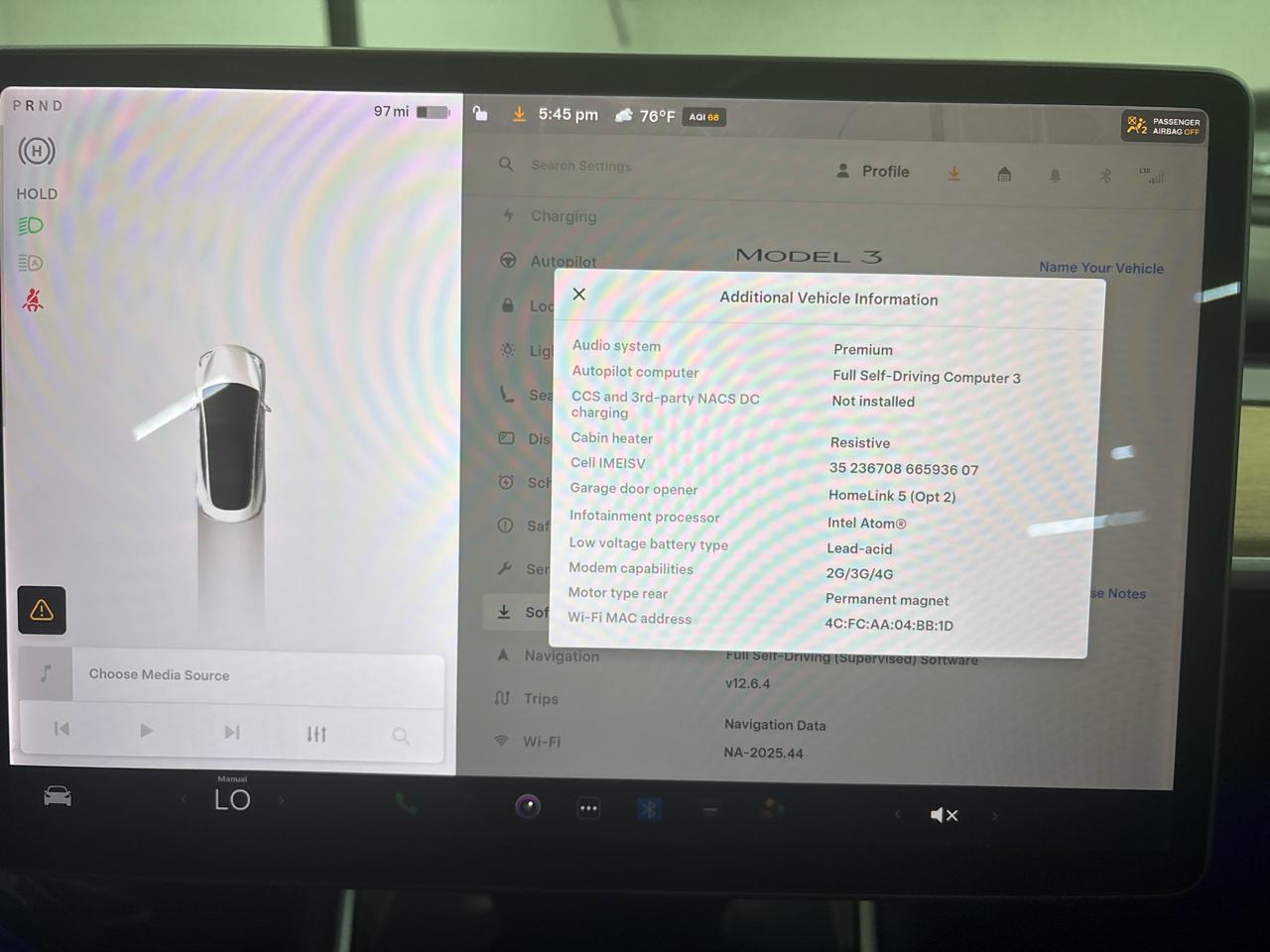 Tesla Model 3 Long Range RWD 2018